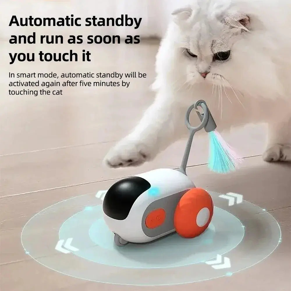 Smart Automatic Cat & Dog Toy Car