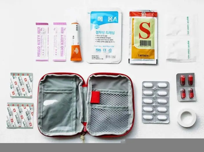 Kit portable de primeros auxilios