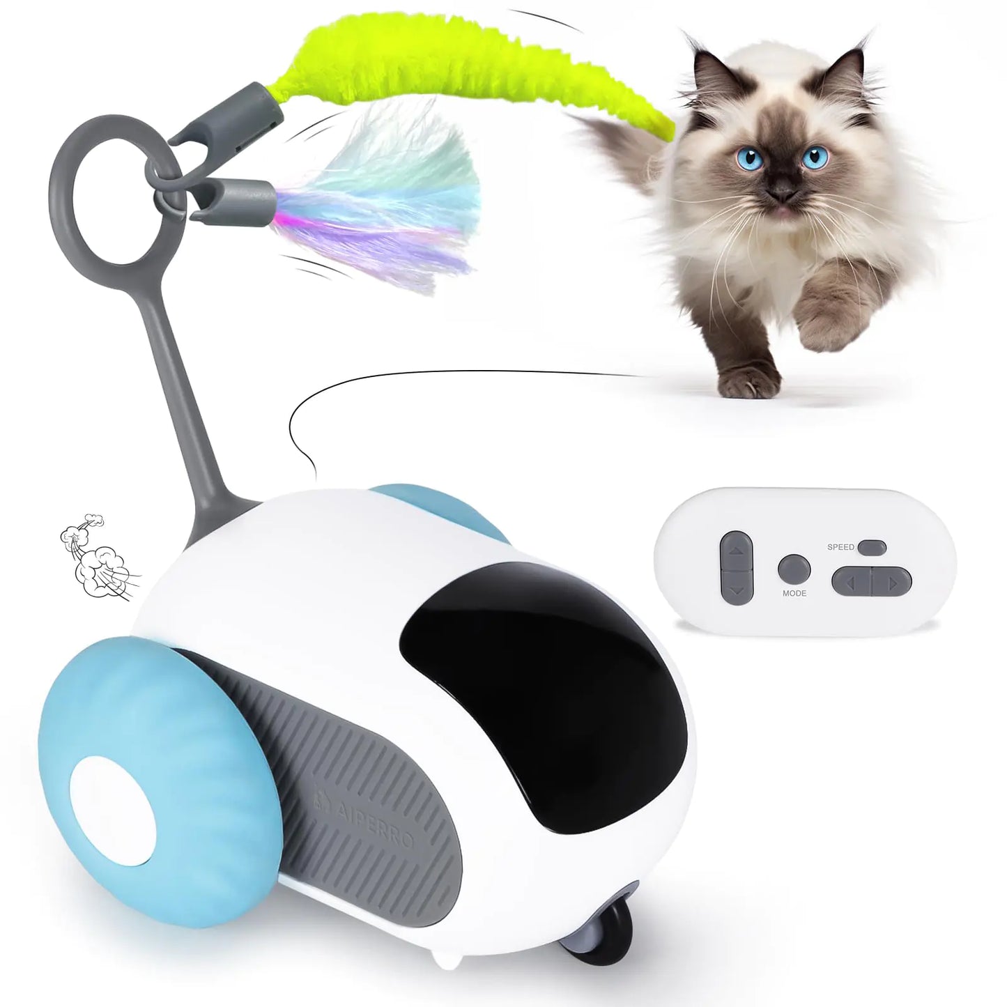 Smart Automatic Cat & Dog Toy Car