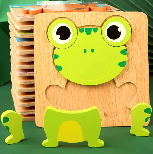 Set de Rompecabezas Animal 3D