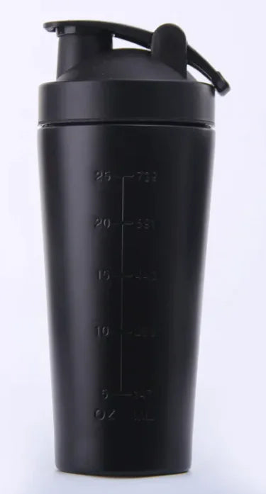 Vaso Mezclador de Proteínas de Acero Inoxidable