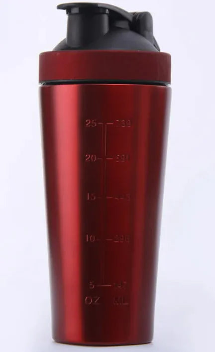 Vaso Mezclador de Proteínas de Acero Inoxidable