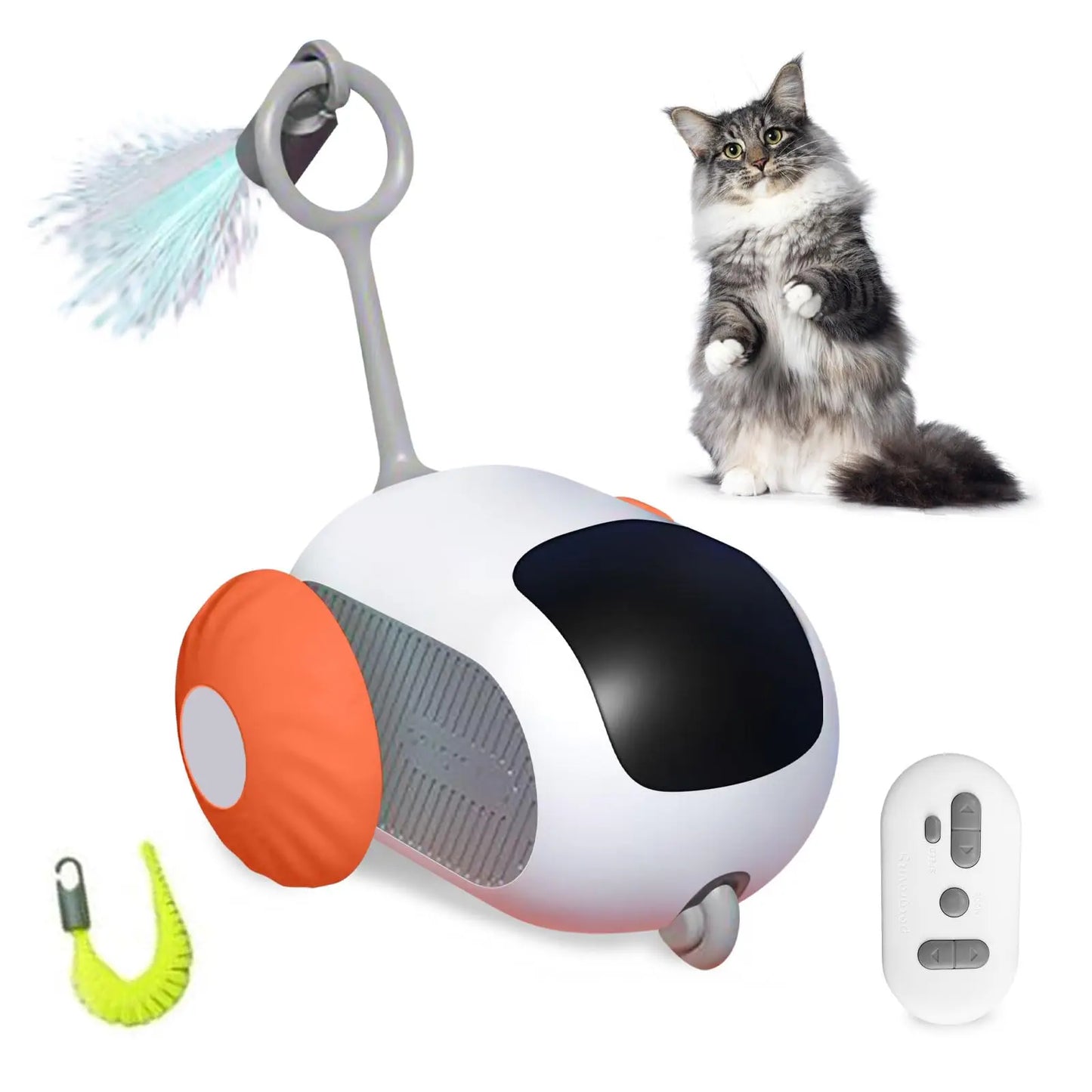 Smart Automatic Cat & Dog Toy Car